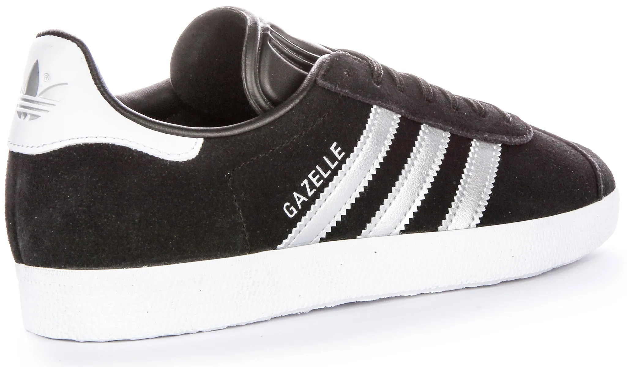 Adidas Gazelle In Black Silver For Women