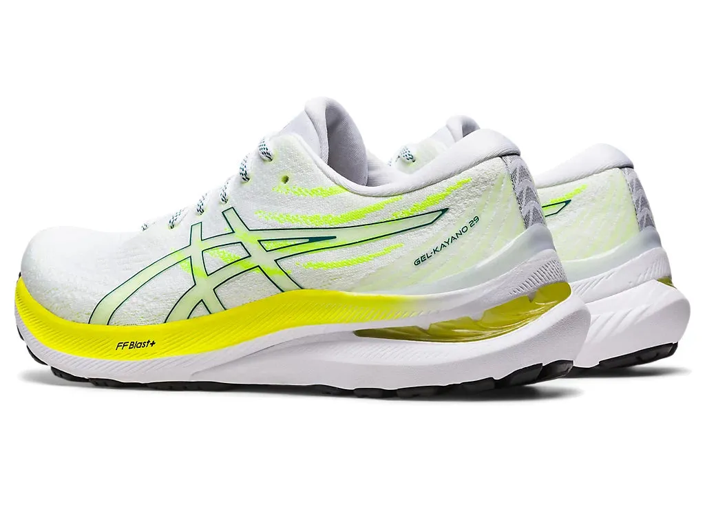 ASICS Women's GEL-KAYANO 29 (White/Velvet Pine)