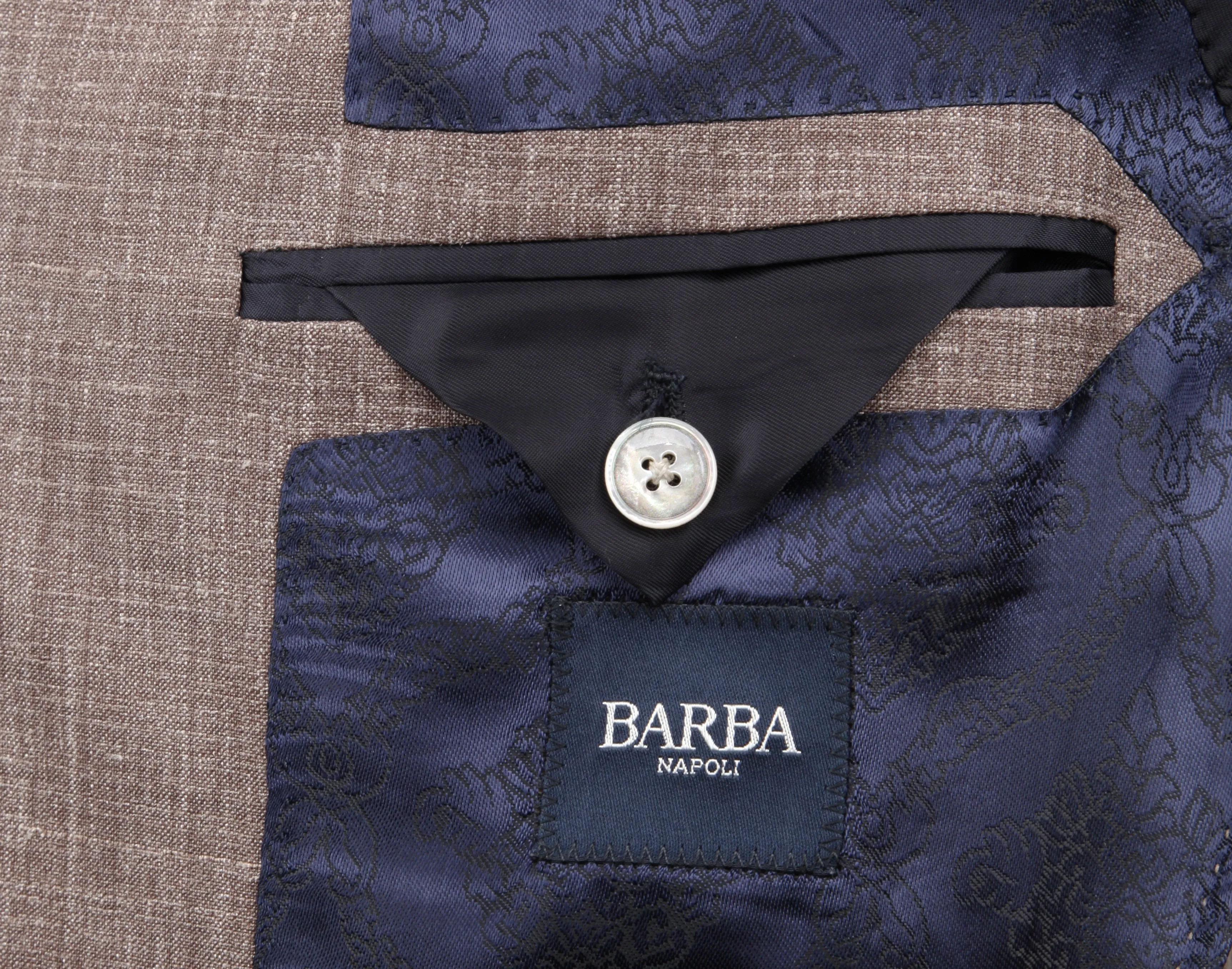 Barba Napoli Light Brown Suit