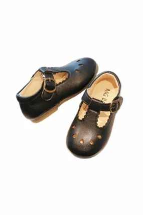 Black vintage appleseed mary jane shoes(order one size up)