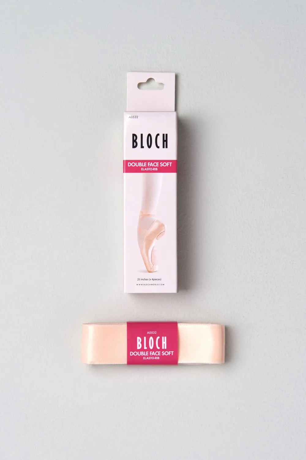 Bloch Double Face Soft Elastorib Ribbon