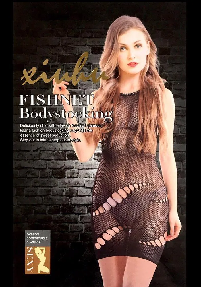 Body Stocking Fishnet Dress - Ladies Sexy Net Dresses - SN109