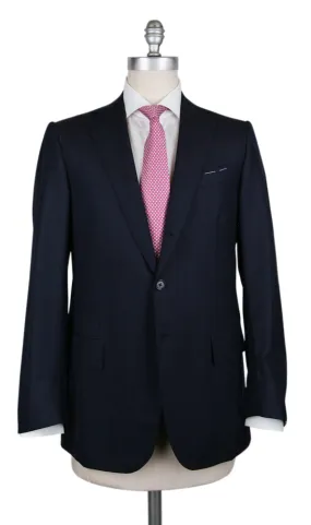 Borrelli Midnight Navy Blue Suit