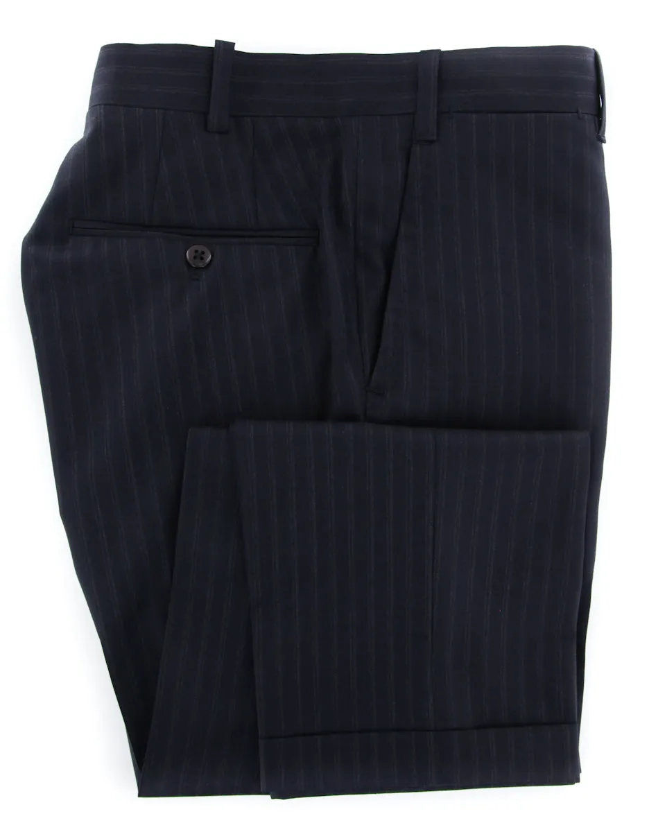 Borrelli Midnight Navy Blue Suit