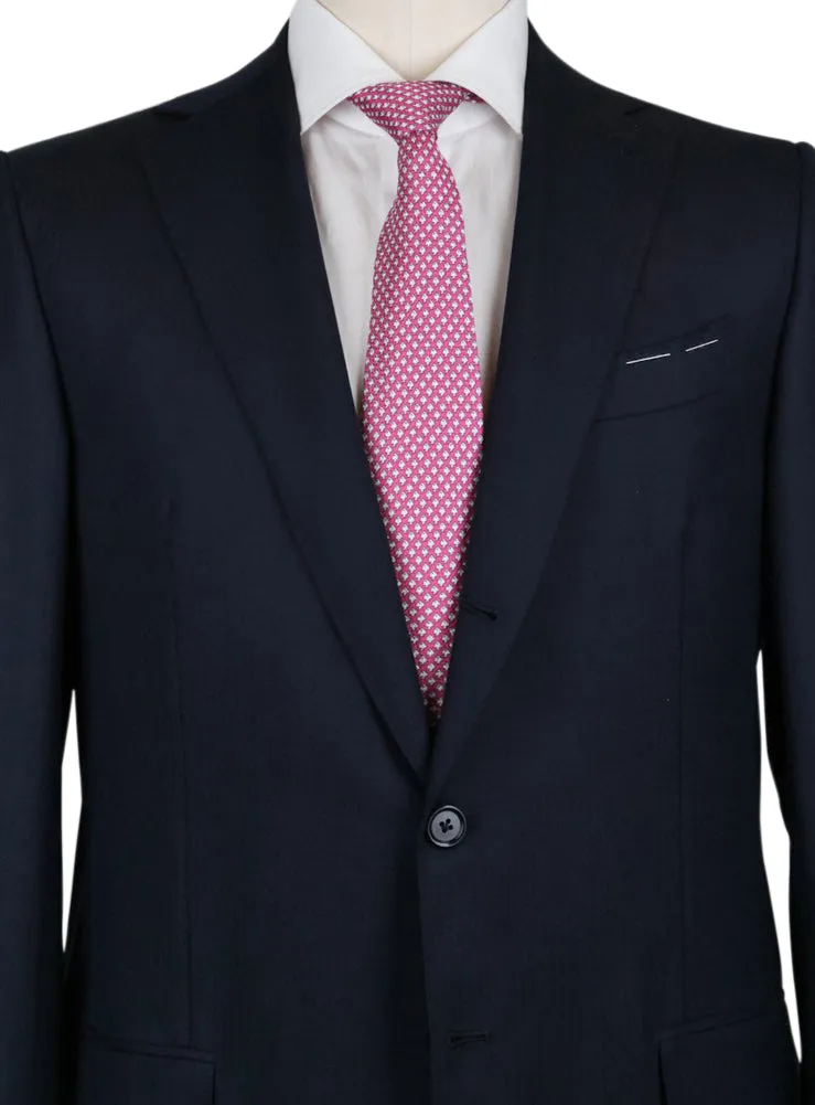 Borrelli Midnight Navy Blue Suit