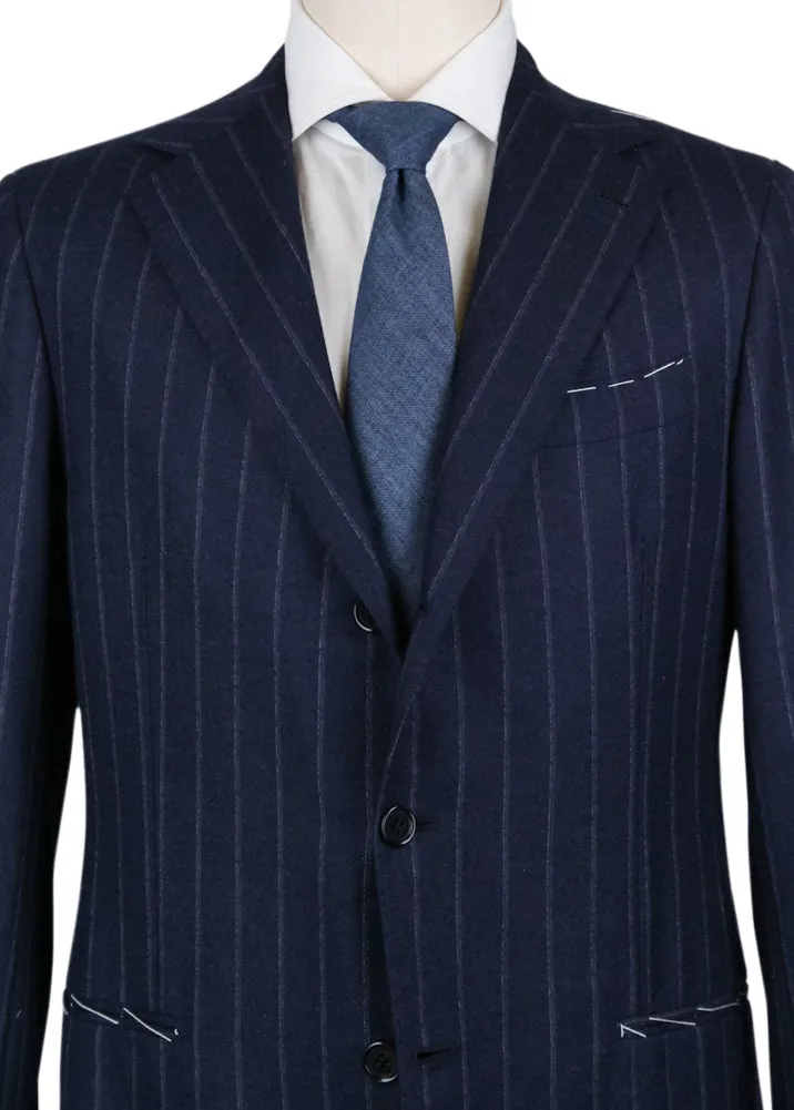 Borrelli Midnight Navy Blue Suit