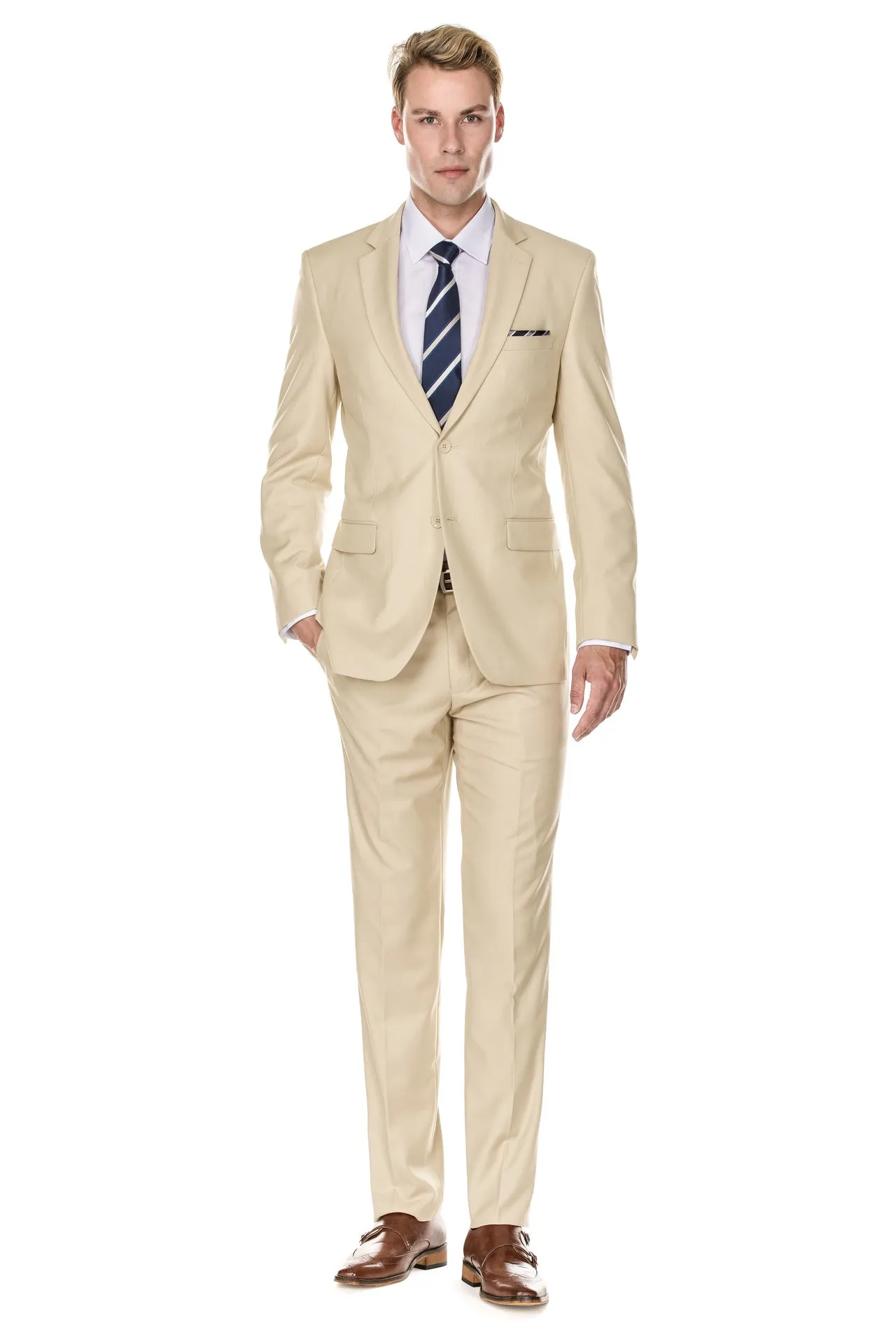 Braveman Men's Classic Fit 2PC Suits