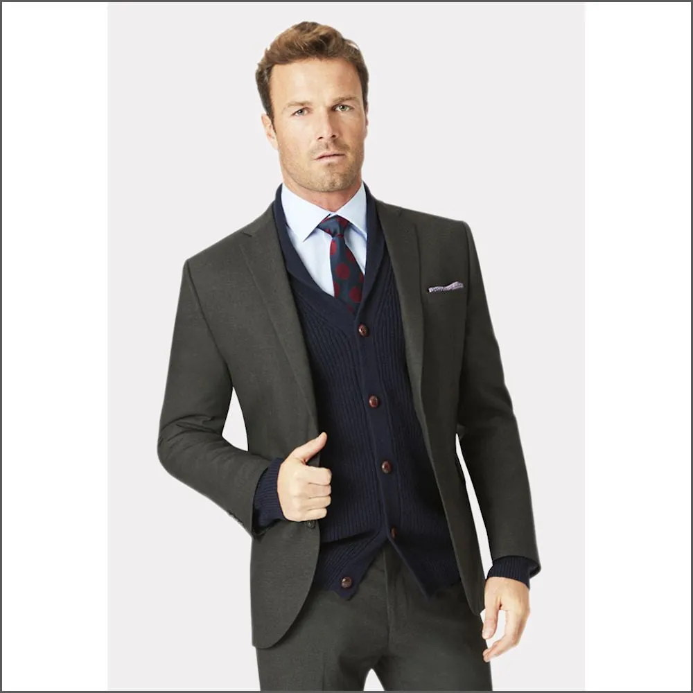 Brook Taverner Dijon Charcoal Suit<><>