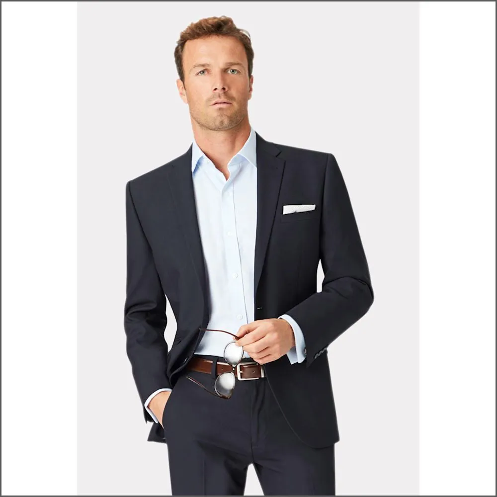 Brook Taverner Dijon Navy Suit<><>