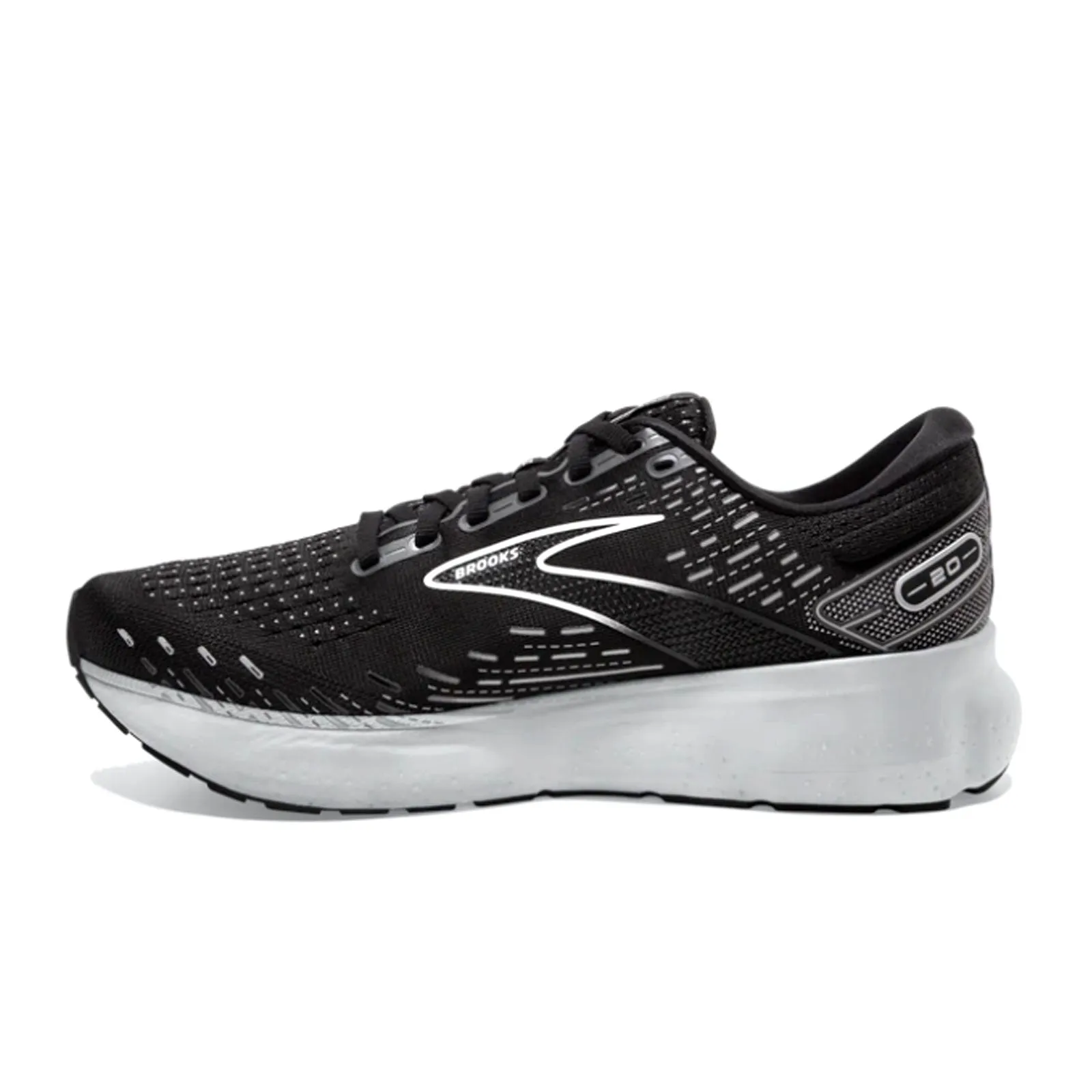 Brooks Glycerin 20 (Women) - Black/White/Alloy