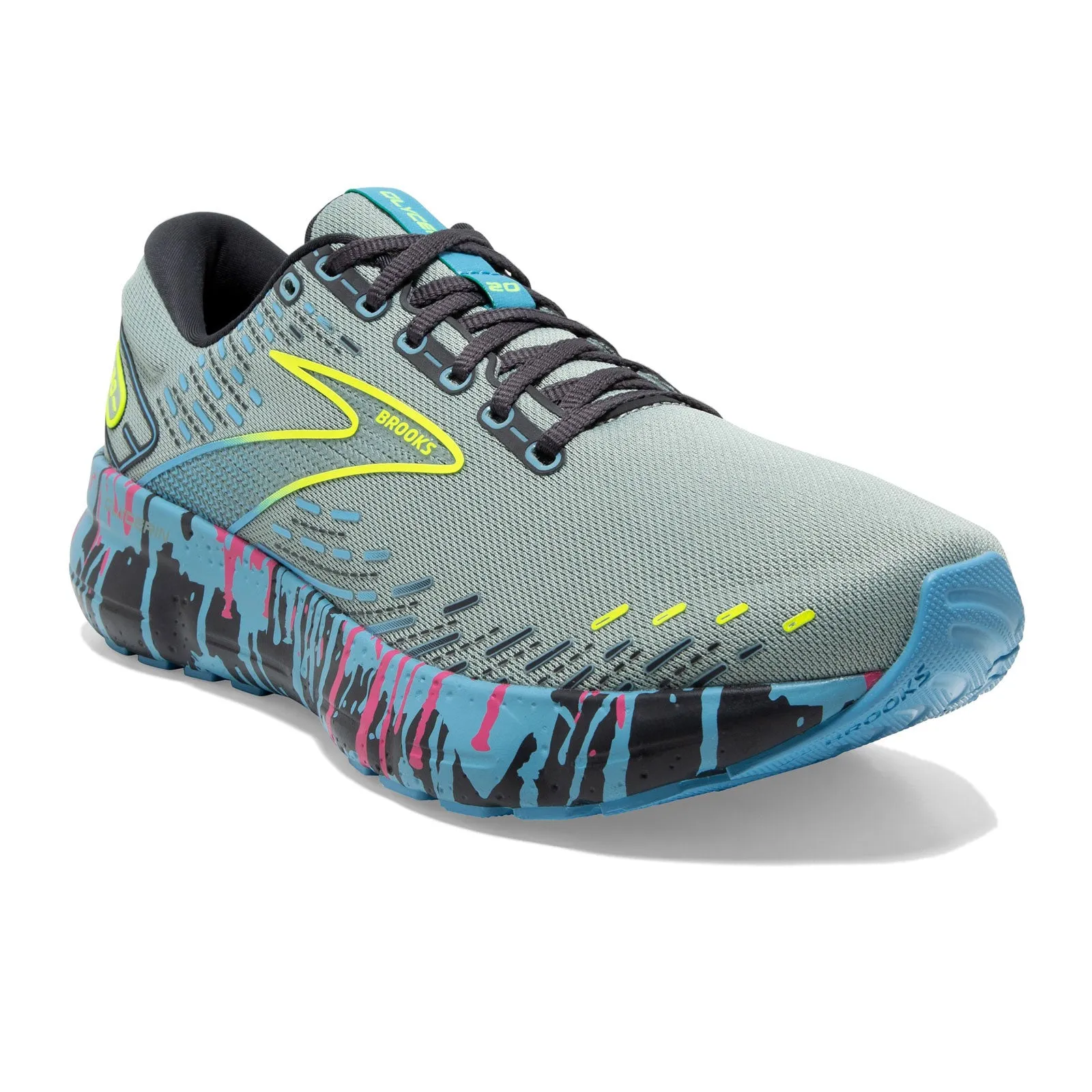 Brooks Glycerin 20 (Women) - Jadeite/Alaskan Blue/Ebony