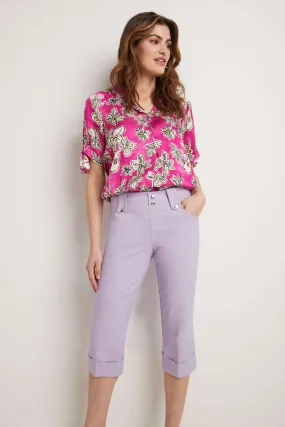 Chic Capri with Classic Cuffed Hem