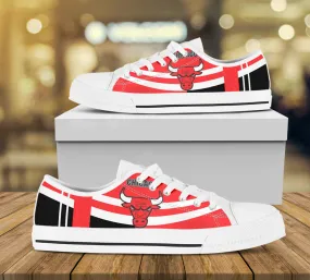 Chicago Bulls Custom Lowtop, Basketball Custom Shoes, Sport Lowtop, Canvas Shoes, Canvas Lowtop, Unisex Shoes, Gift Birthday