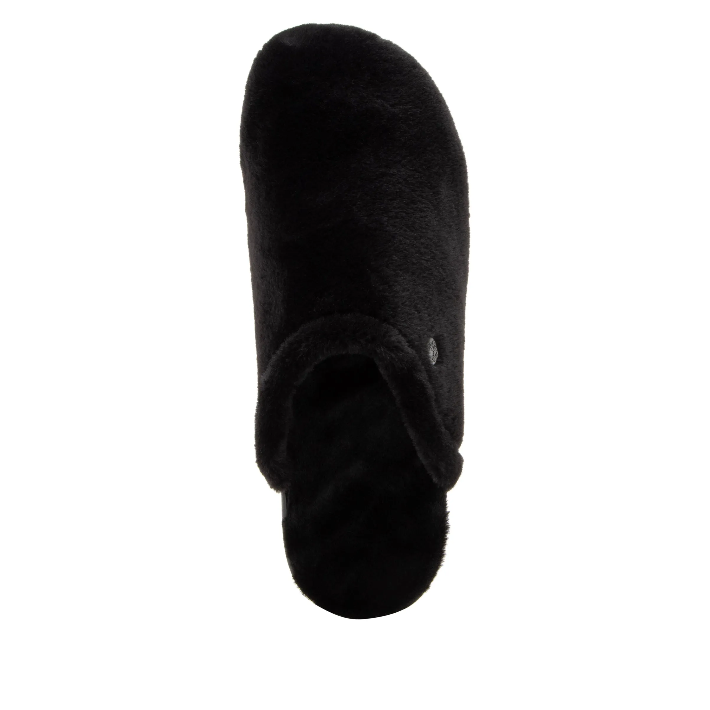 Comfee Fuzzy Wuzzy Black Slipper