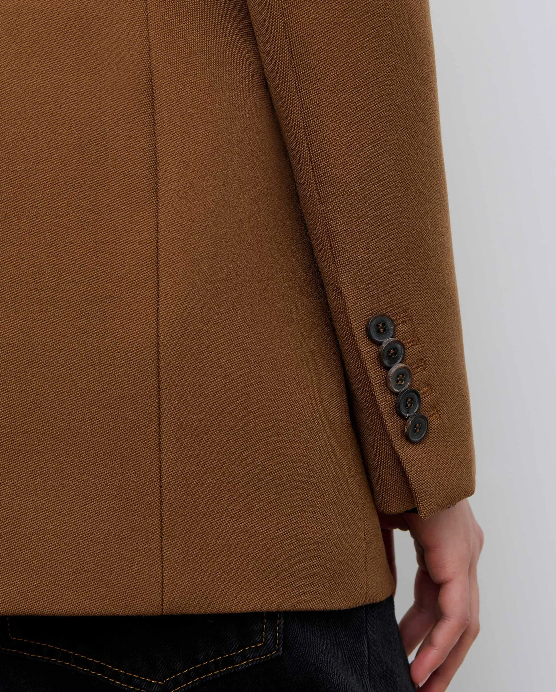 CONTOUR BLAZER / BROWN