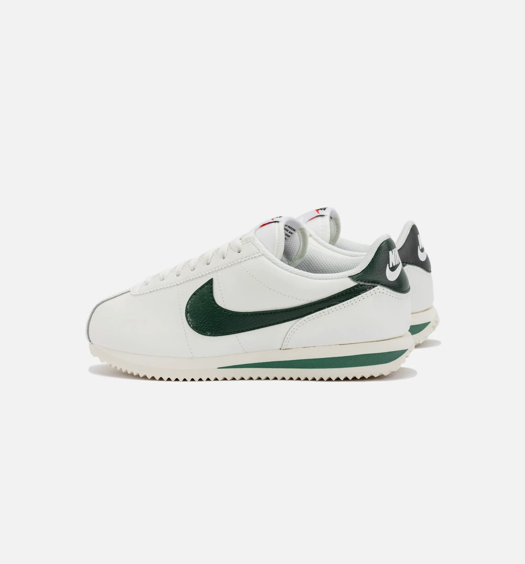 Cortez Womens Lifestyle Shoe - Green/White