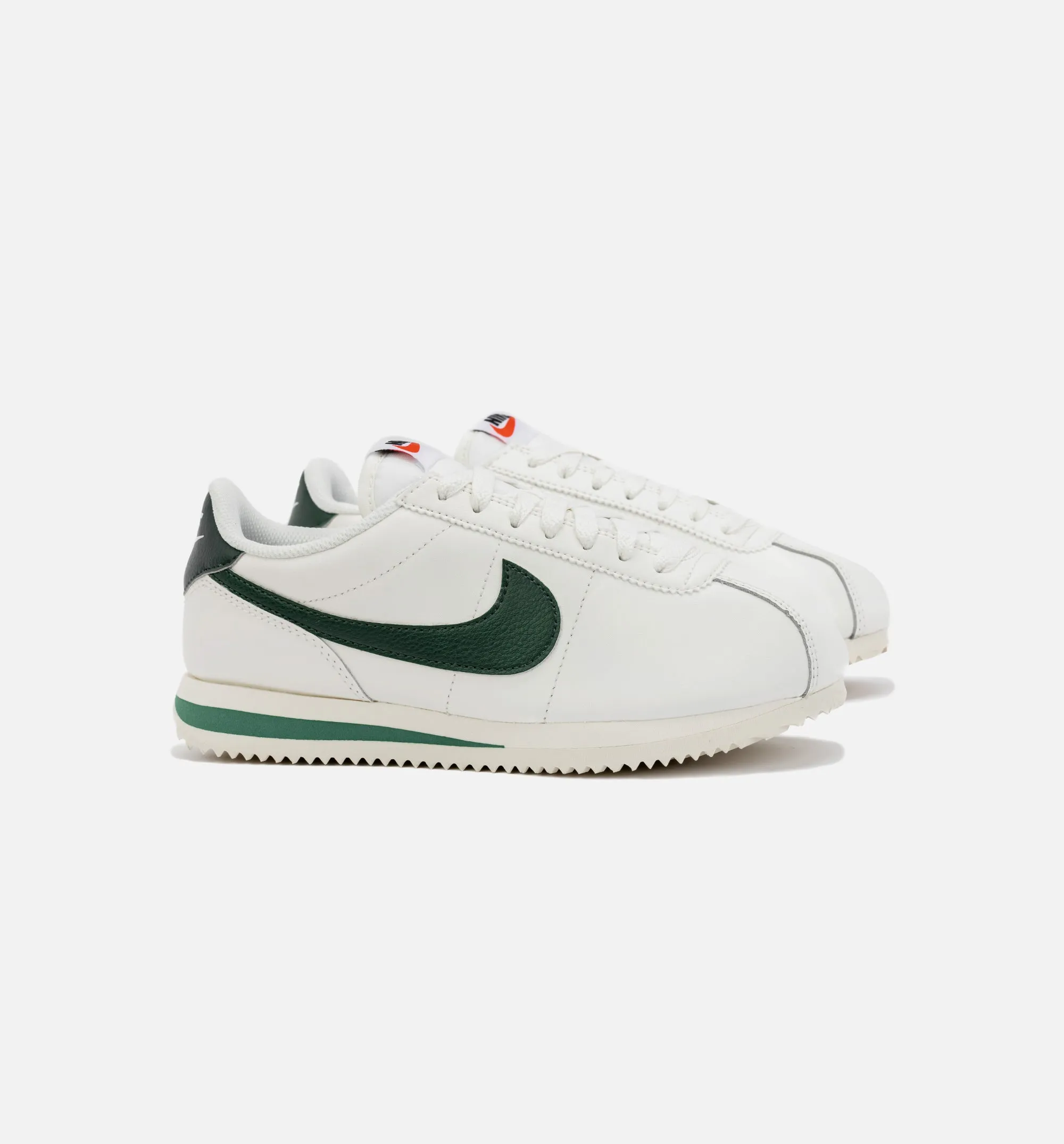 Cortez Womens Lifestyle Shoe - Green/White