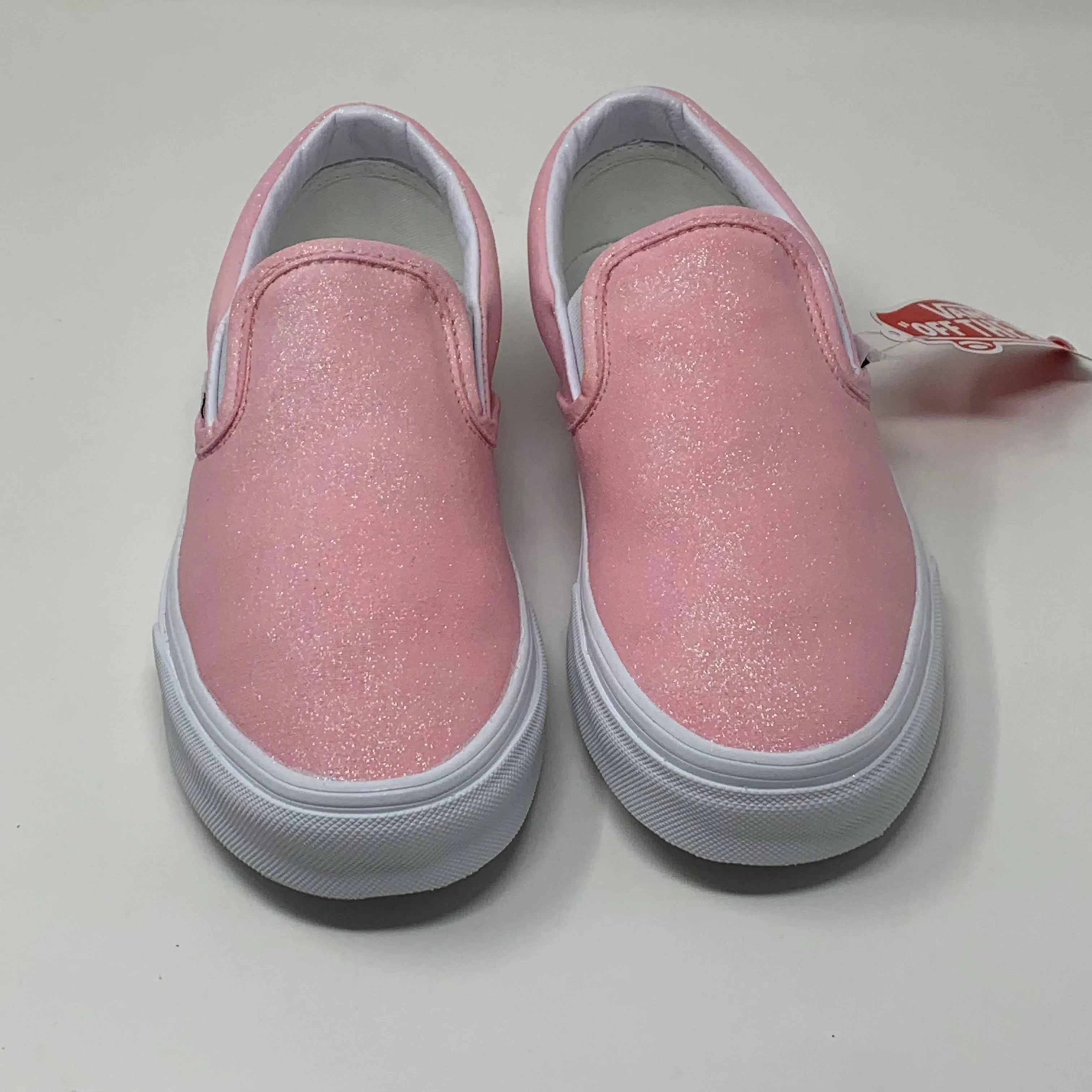 Dusty Rose Glitter Shoes