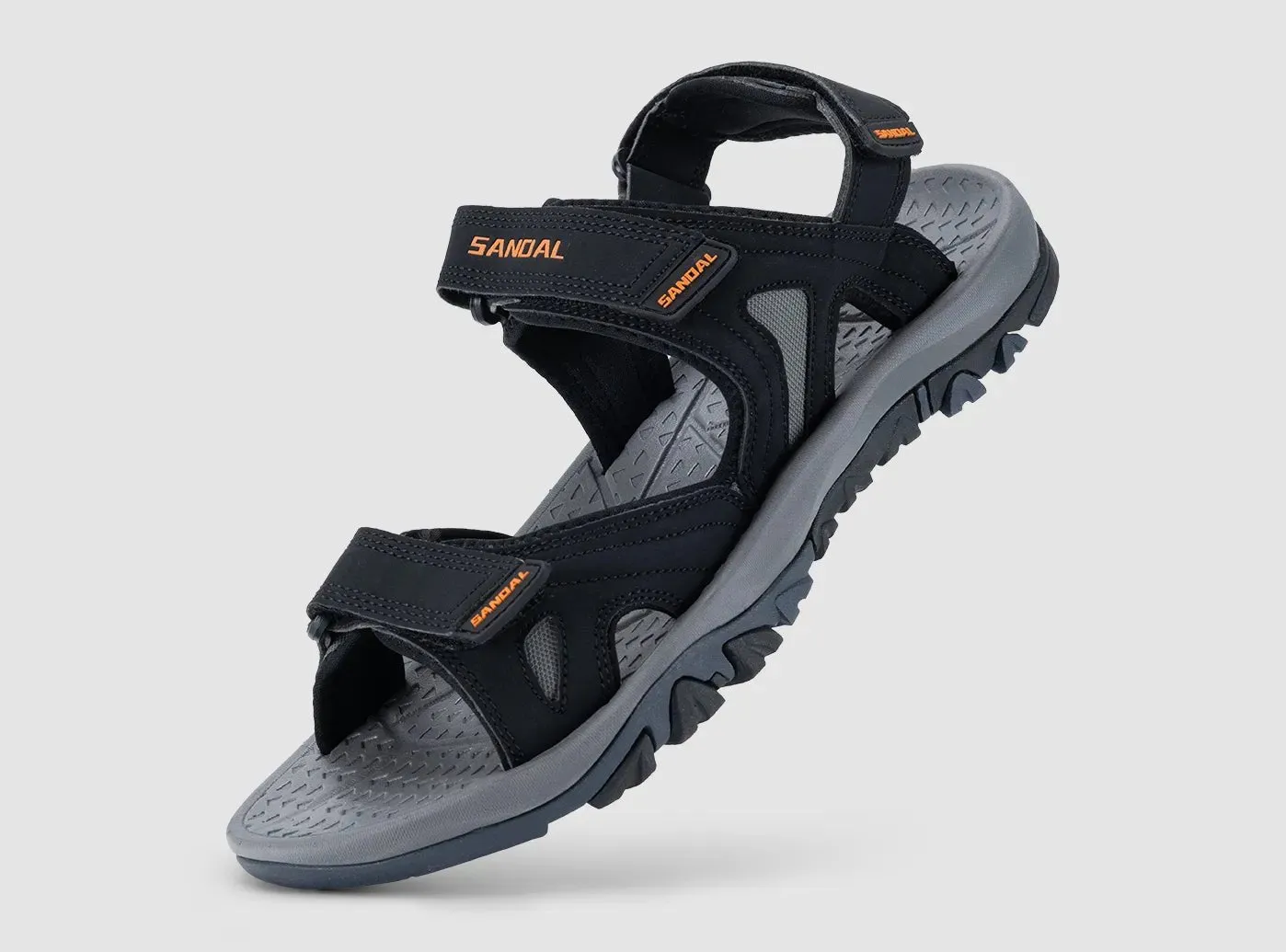 FitVille Men's ExploreEase Sandals V2