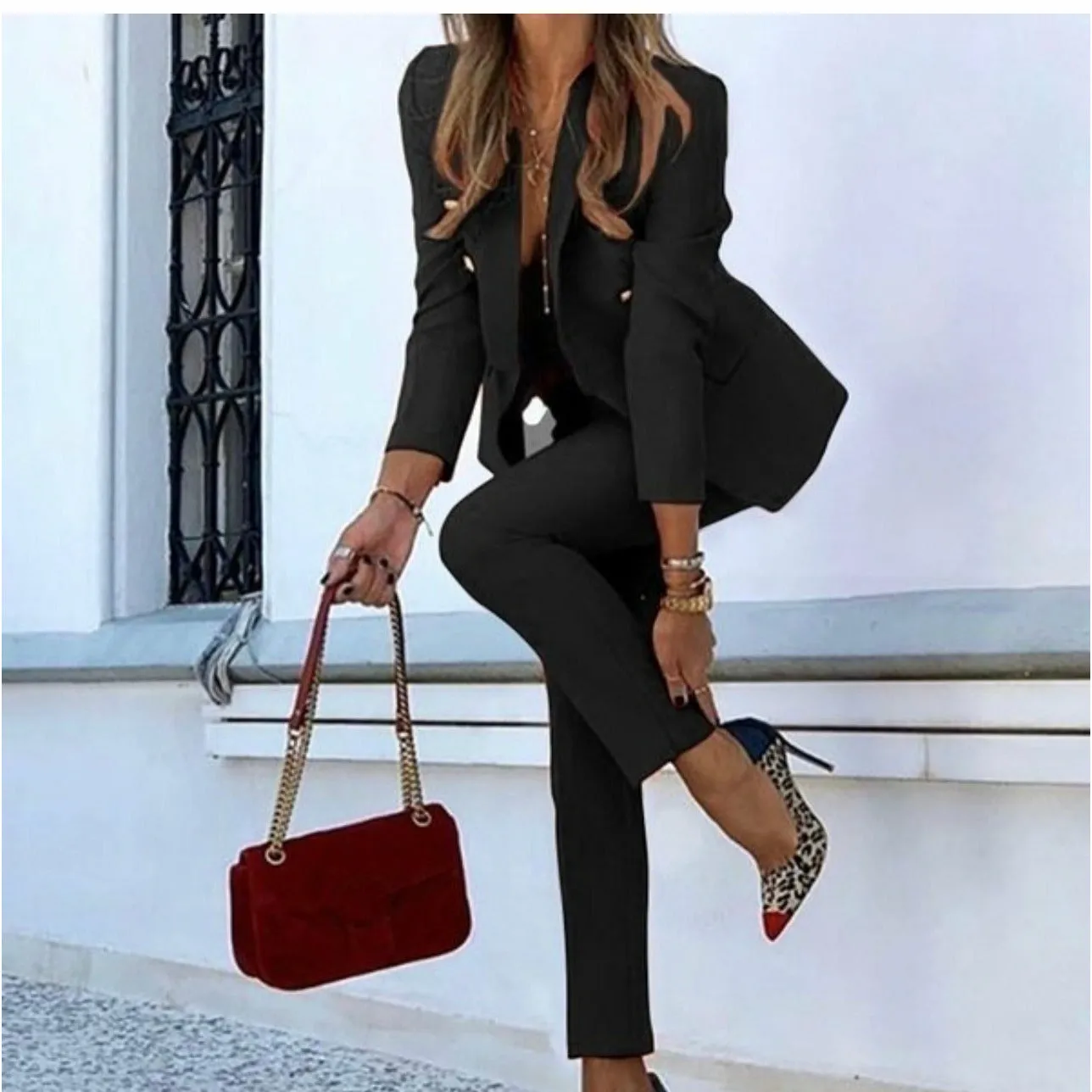 Formal  Suits Blazer And Pants Set