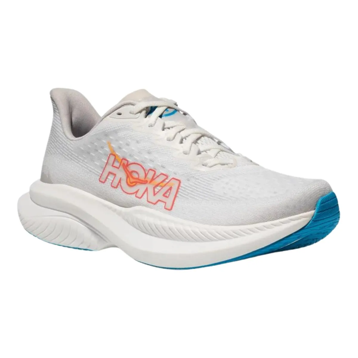 Hoka One One Women's Mach 6 White/Nimbus Cloud