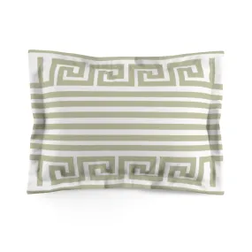 In Theory Olive Microfiber Pillow Sham