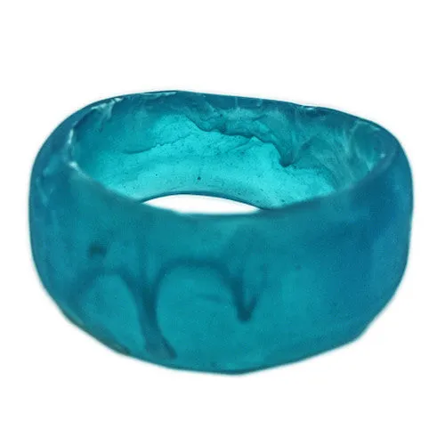 Island Resin Bangle