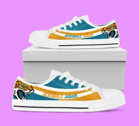 Jacksonville Jaguars Custom Lowtop, Football Custom Shoes, Sport Lowtop, Canvas Shoes, Canvas Lowtop, Unisex Shoes, Gift Birthday