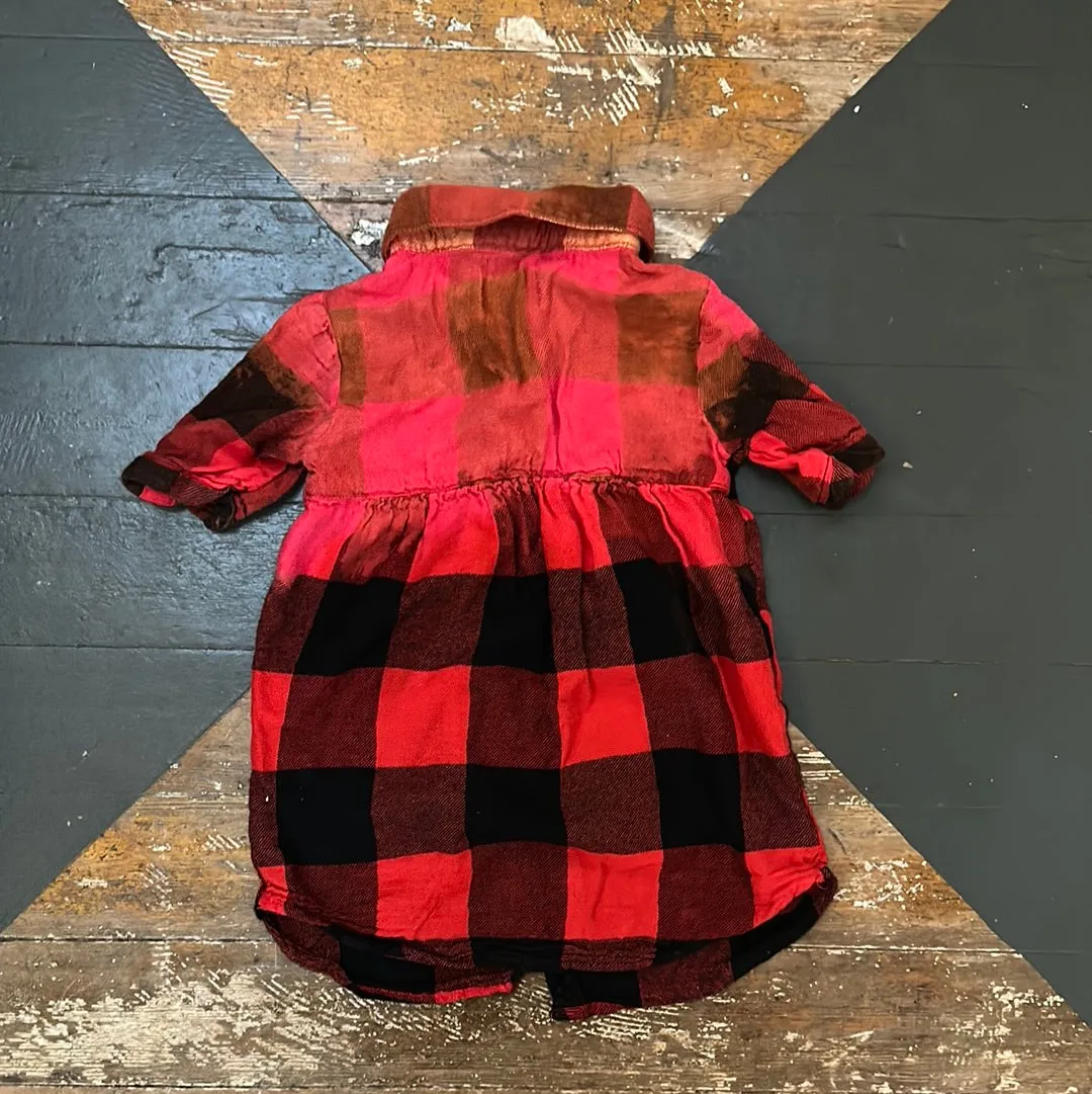 KIDS BLEACHED DRESS