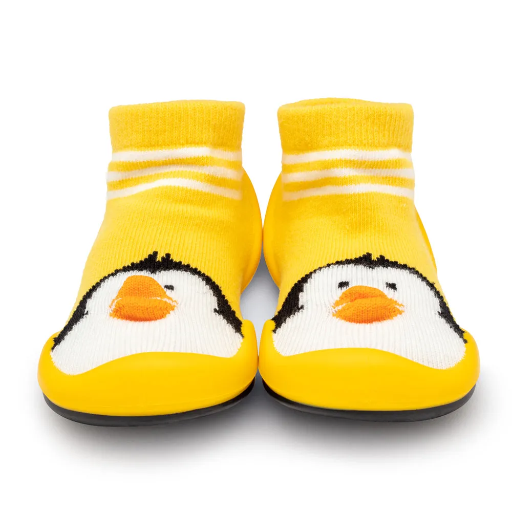 Komuello Baby Shoes - Penguin-Yellow