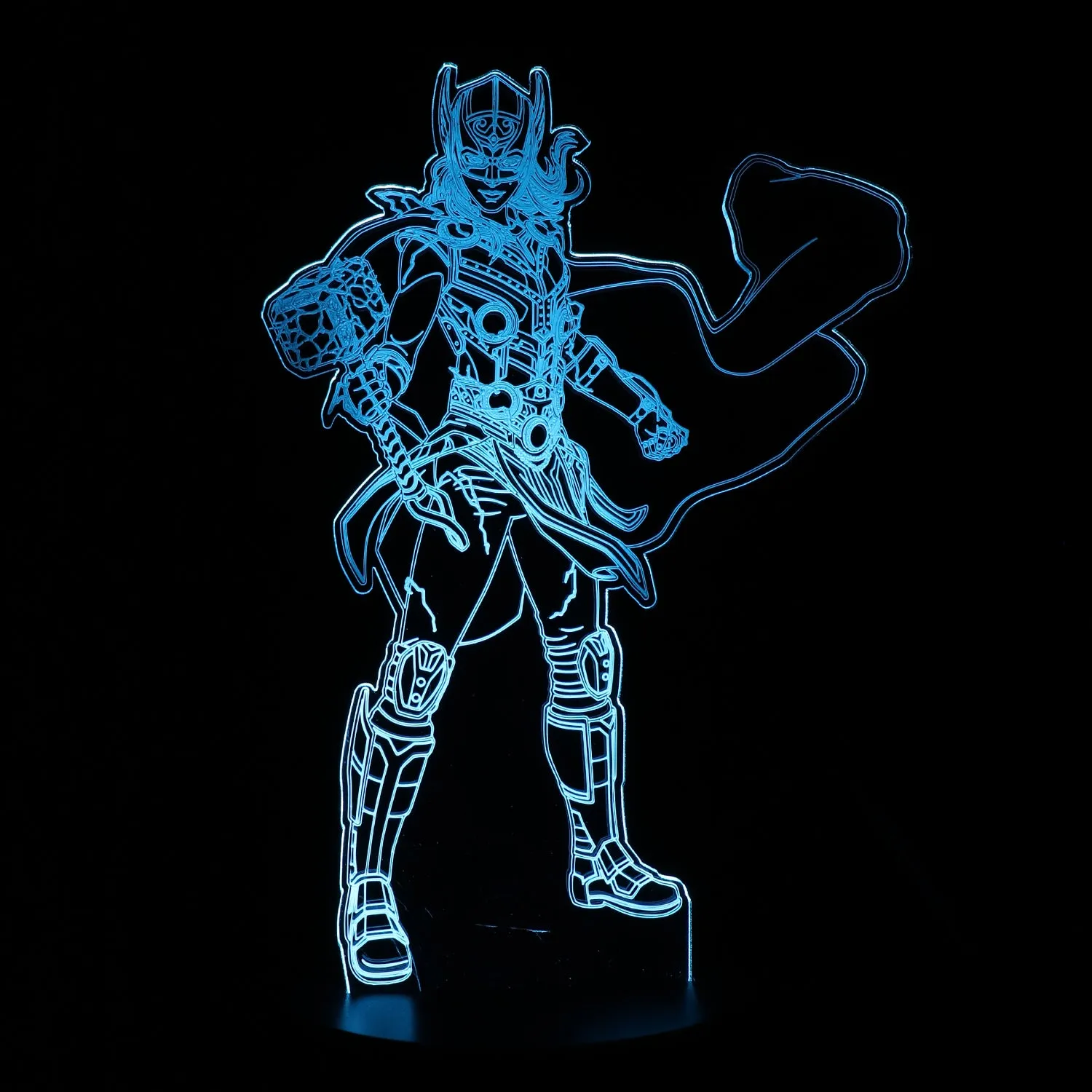 Marvel 3D RGB App Controlled USB LED Night Light Thor LAT version 2