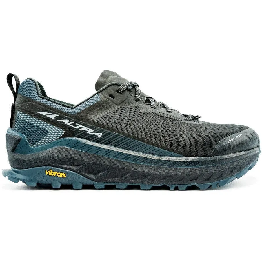 Men's Altra Olympus 4, Black/Steel, 14 D Medium