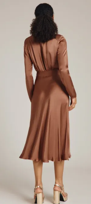 Meryl Dress Light Brown