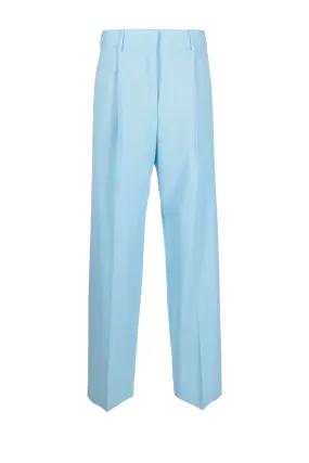 MSGM Lightweight Wool Pant - Light Blue