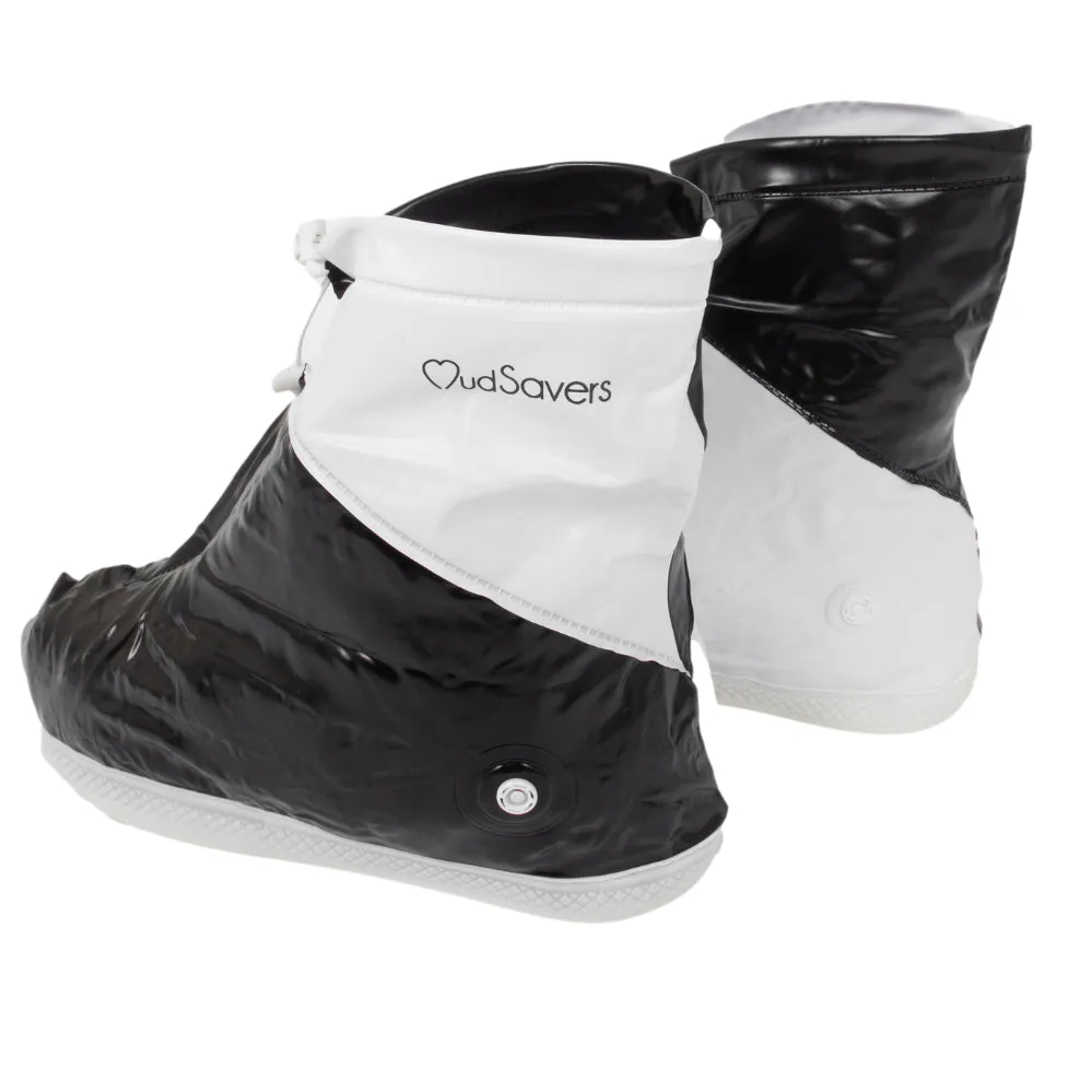 MudSavers Black/White Shoe Cover