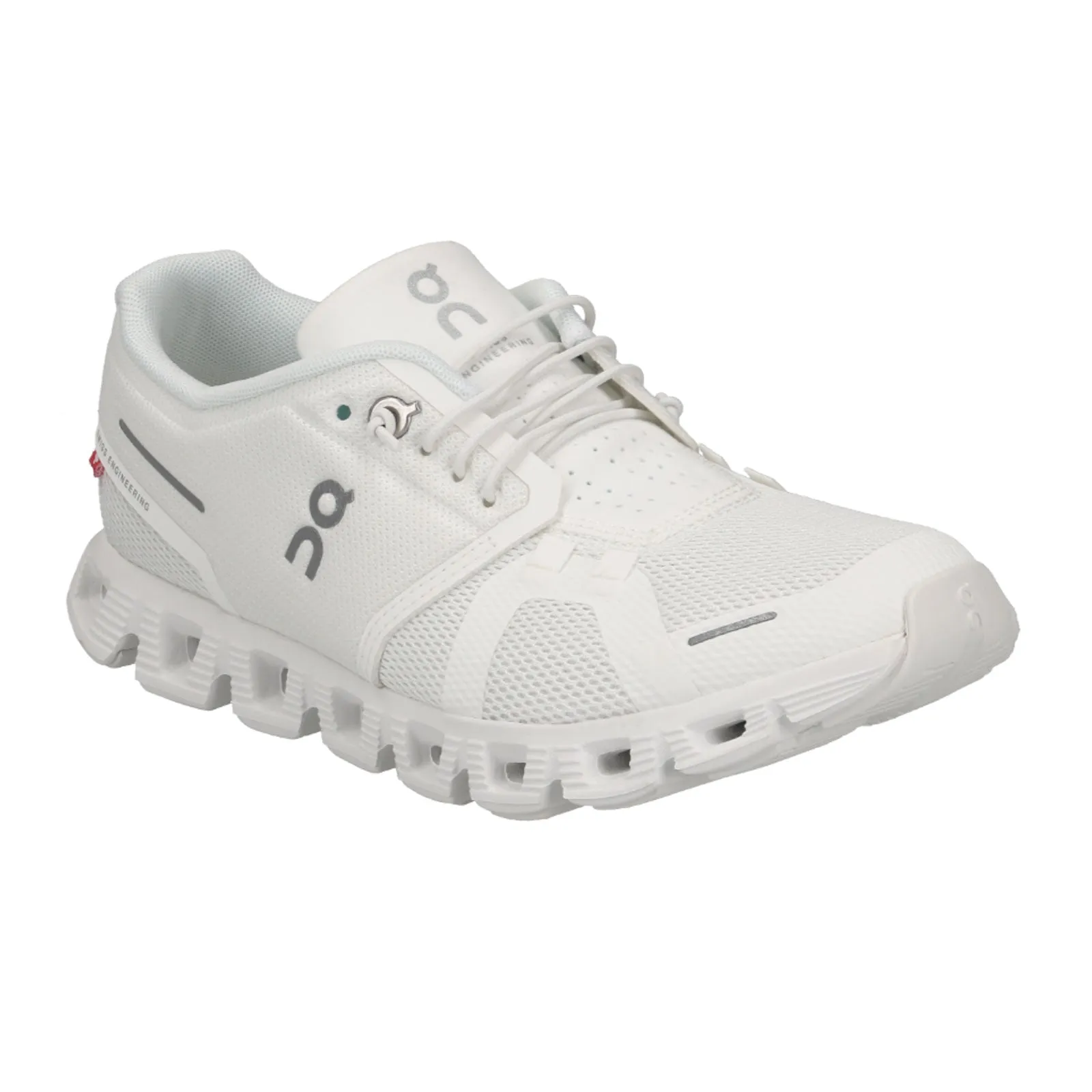 On Running Cloud 5 Running Shoe (Women) - Undyed-White/White