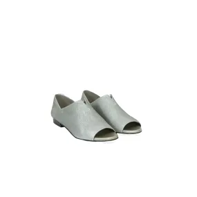 Open Toe Graffiato Silver