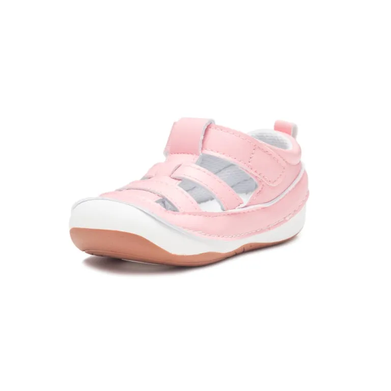 PHOEBE light pink baby and toddler girls sandals