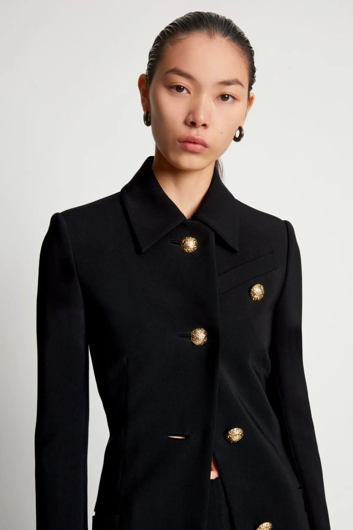 Proenza Schouler Relaxed Suiting Blazer - Black