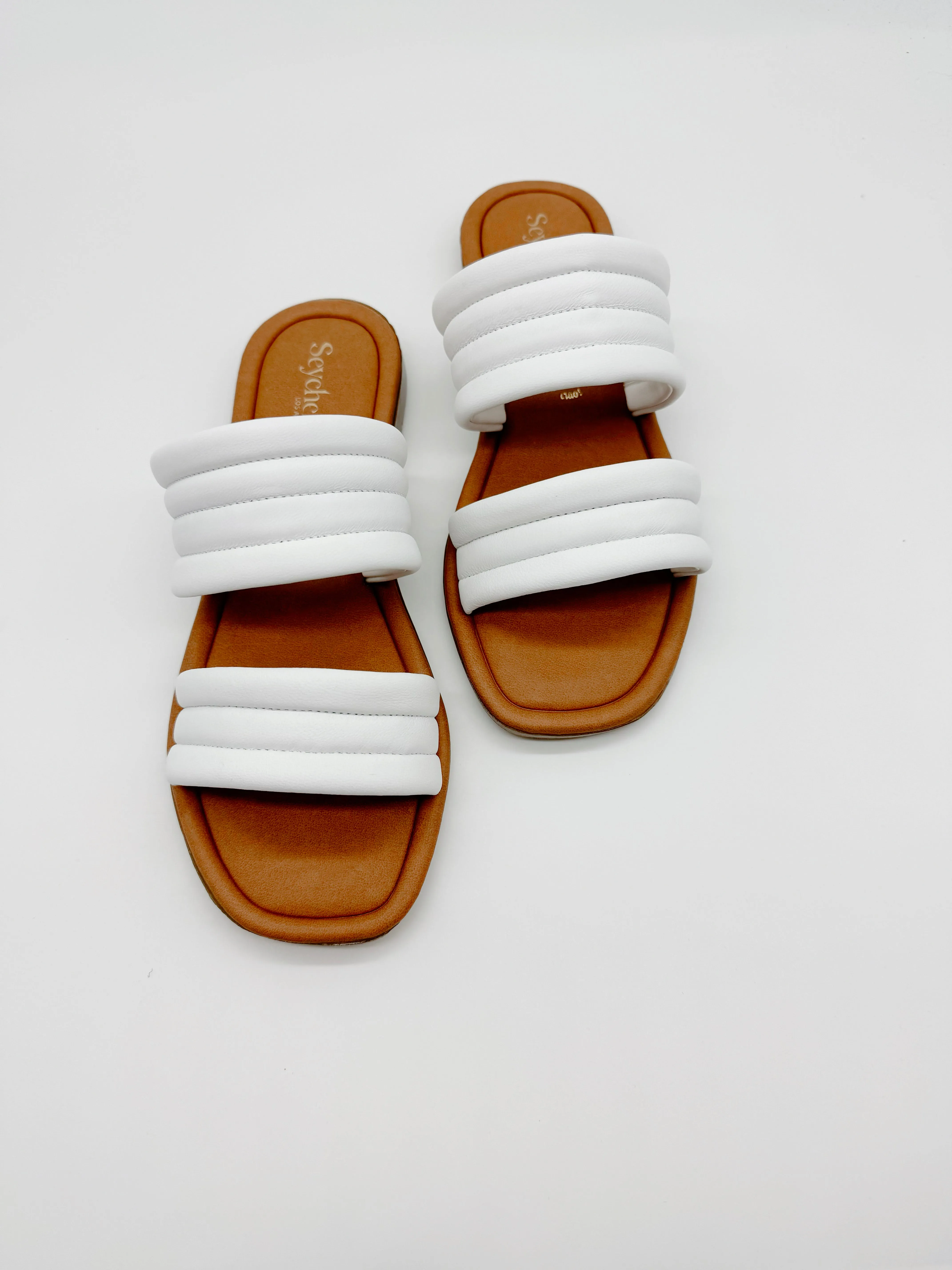 Seychelles Cape May Sandals in White Leather