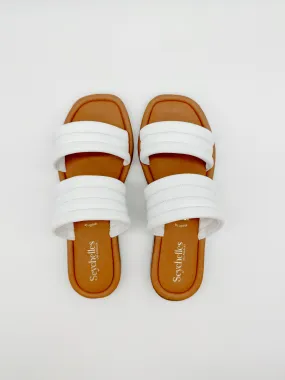 Seychelles Cape May Sandals in White Leather