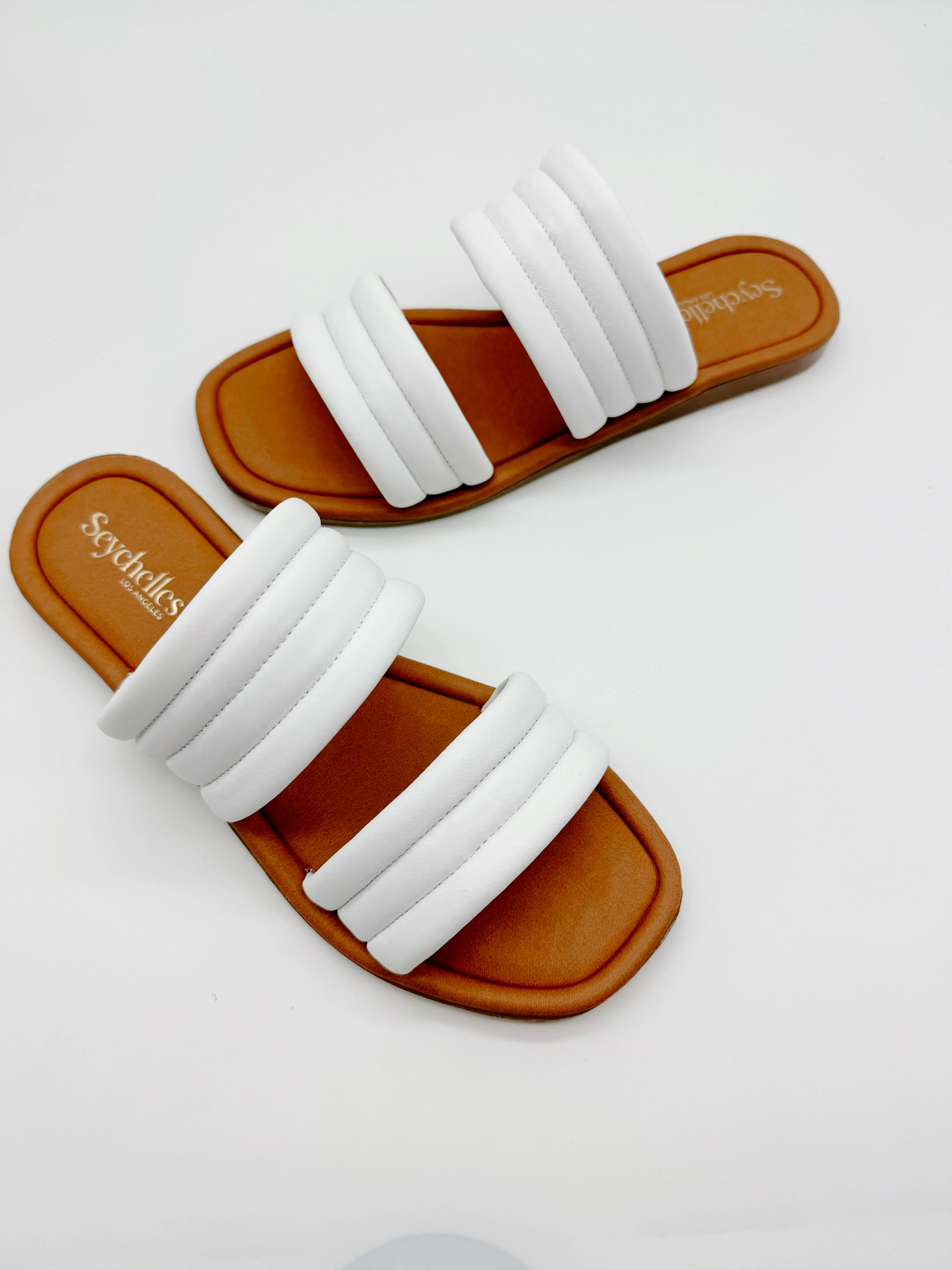 Seychelles Cape May Sandals in White Leather