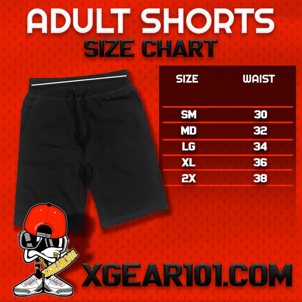 SOUTH BEACH BABY SKULL BAWS : Black Cotton Terry Fleece Shorts