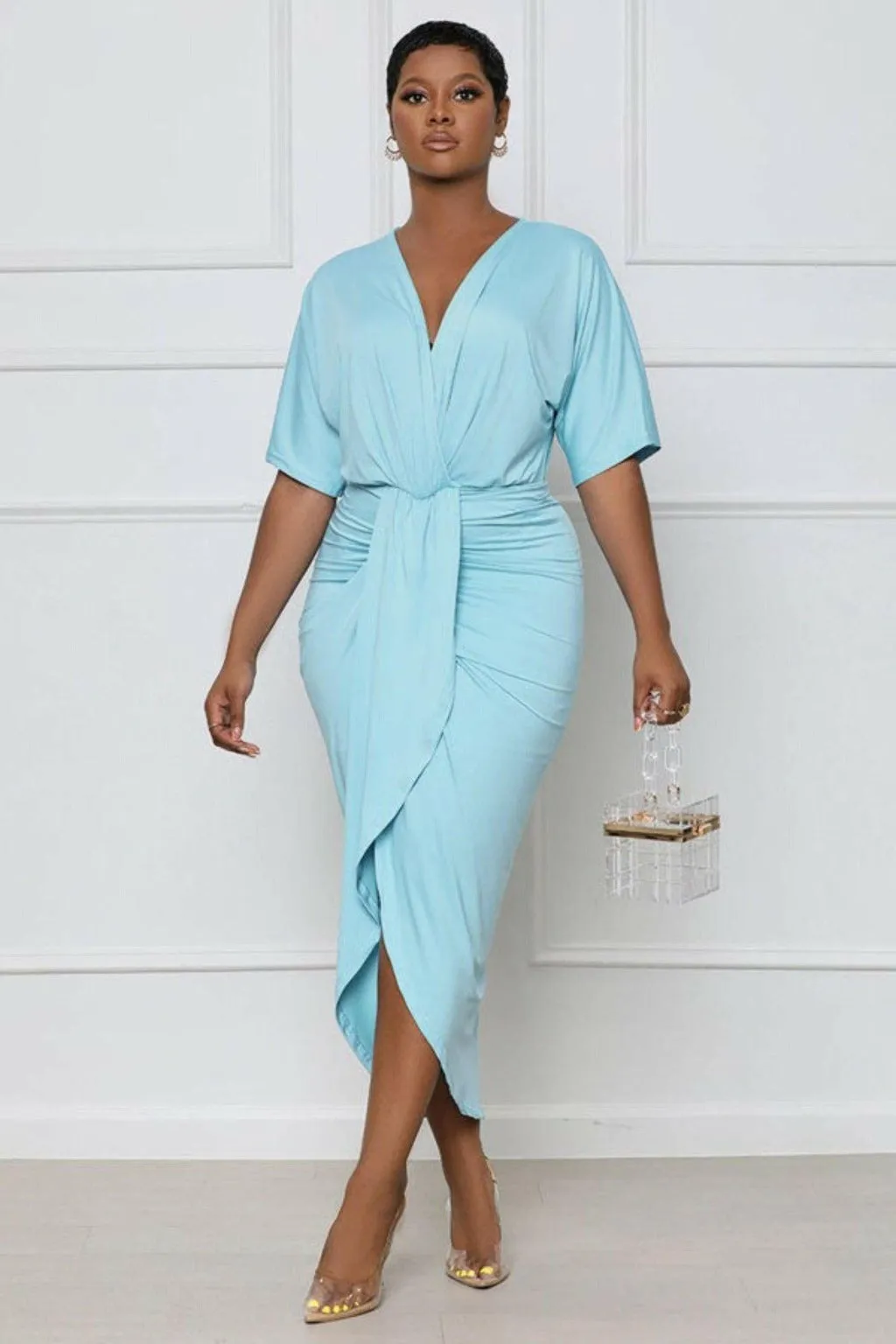 Sultry Explore Heart Sexy Maxi Dress