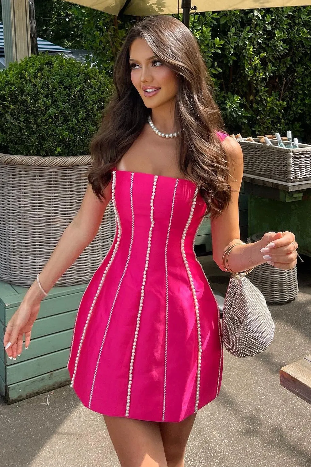 Tahiti Dress - Magenta