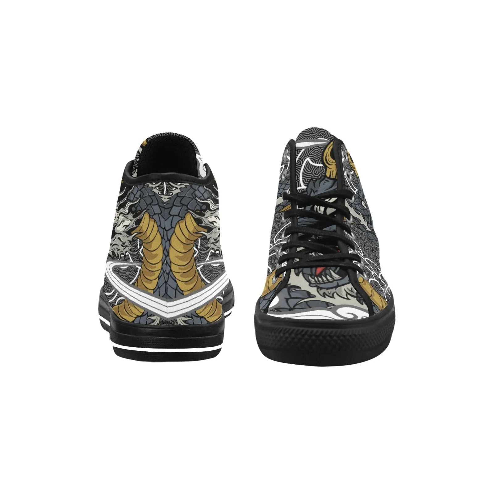 The Dragon High Top Canvas Shoes