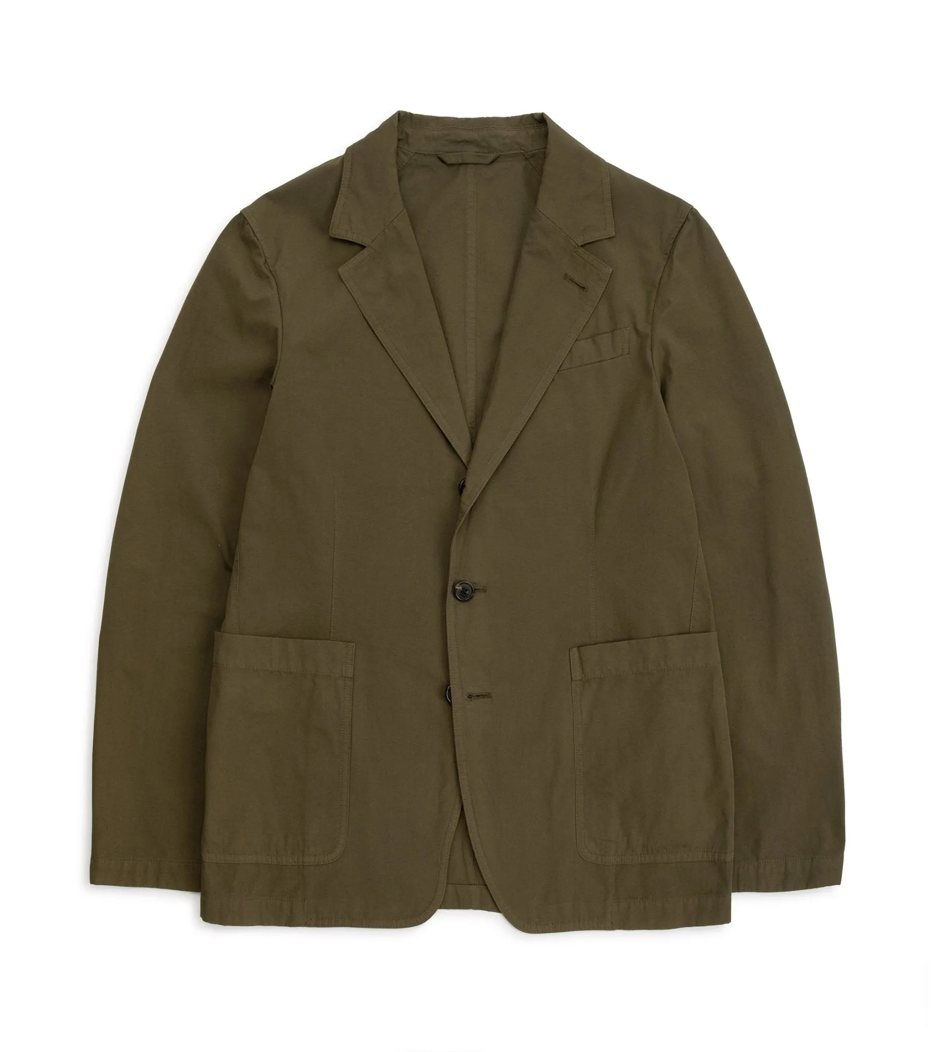 Trunk Culcross Cotton Poplin Jacket: Olive