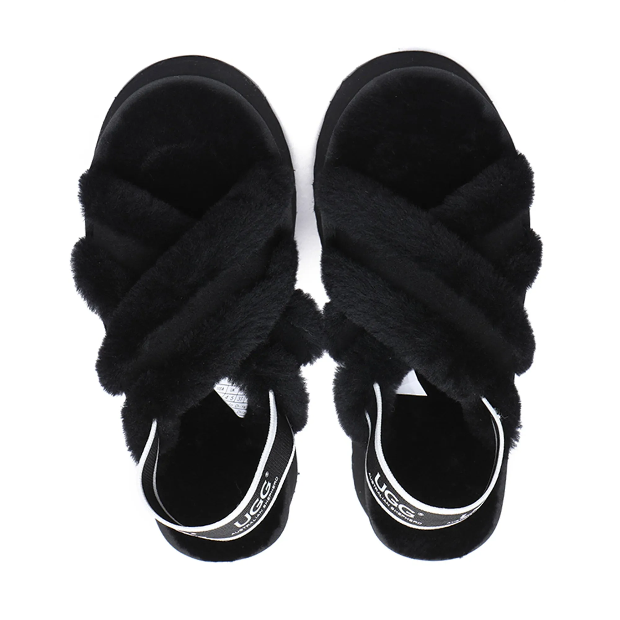 UGG Women Platform Cross Slides