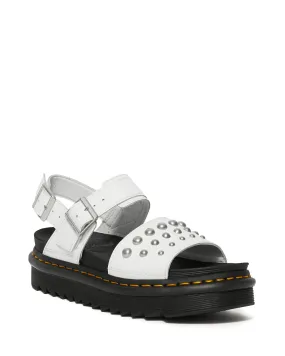 VOSS LEATHER STUDDED SANDALS