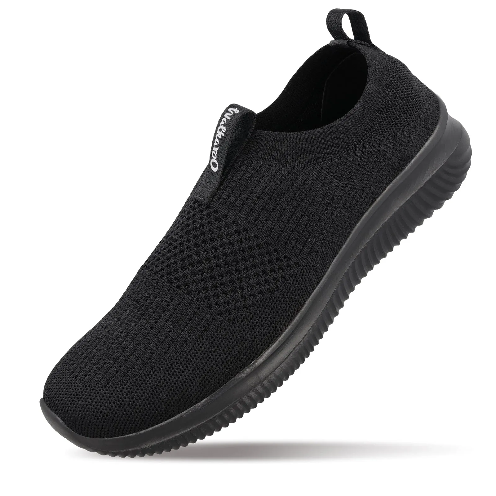 Walkaroo Belly Shoes for Men - WS9551 Black Black